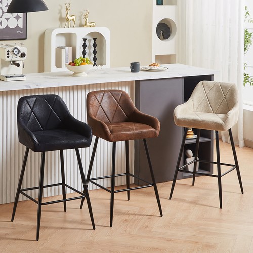 Bar stools set - bar, faux