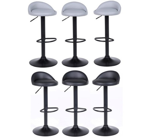 Bar stools faux leather - faux,