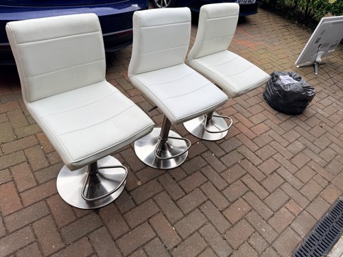 Set white faux leather - set,