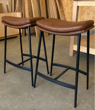 Industrial Bar Stools Set of 2