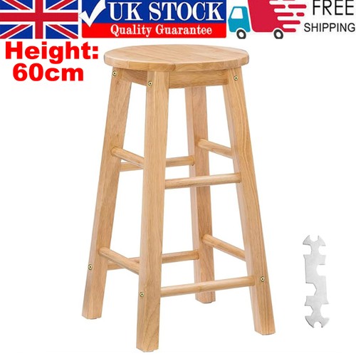 Wooden bar stool kitchen - stool,