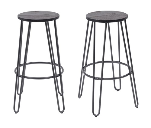 Bar stools set industrial - stools,