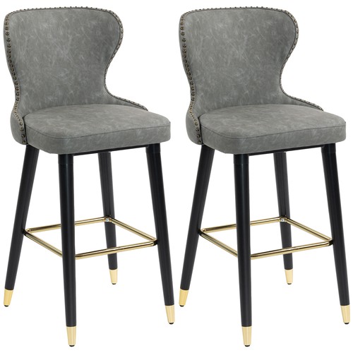Homcom bar stools set - bar,
