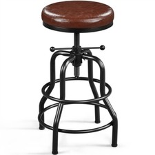 Vintage Industrial Bar Stool