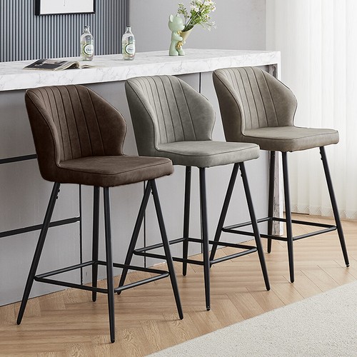 Set bar stools faux - of,